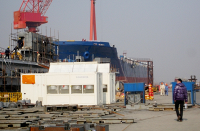 江蘇海通船舶有限公司 5000KW/AC440V/3P船用電站負(fù)載測(cè)試