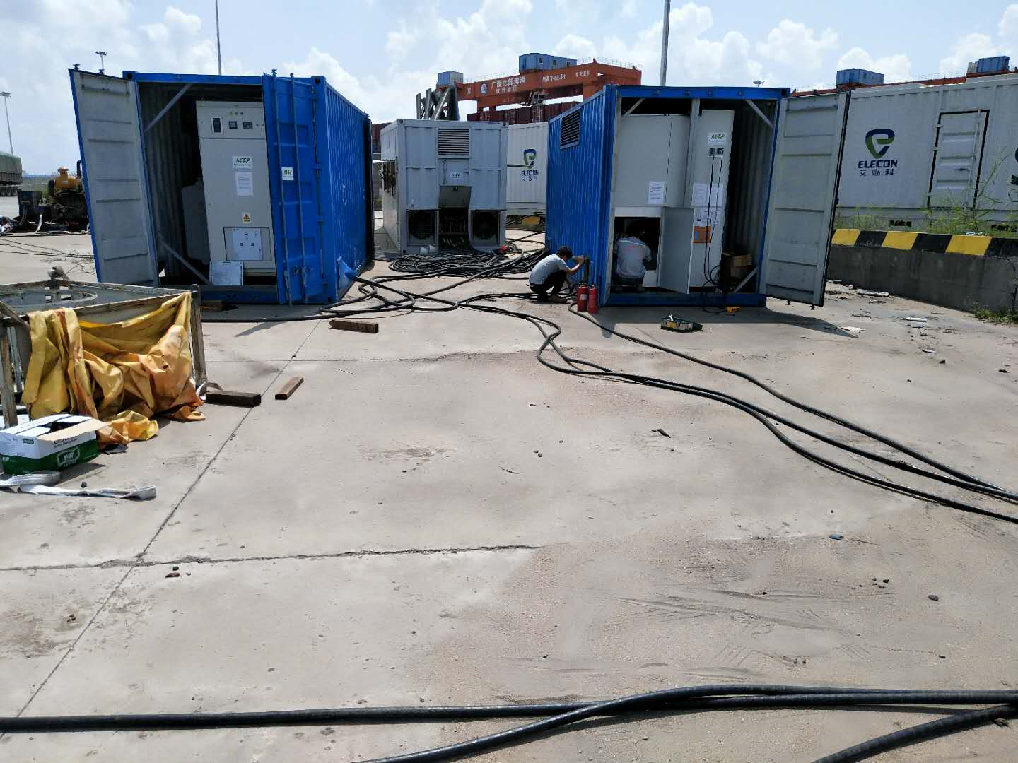 深圳大鏟灣岸電測試解決方案